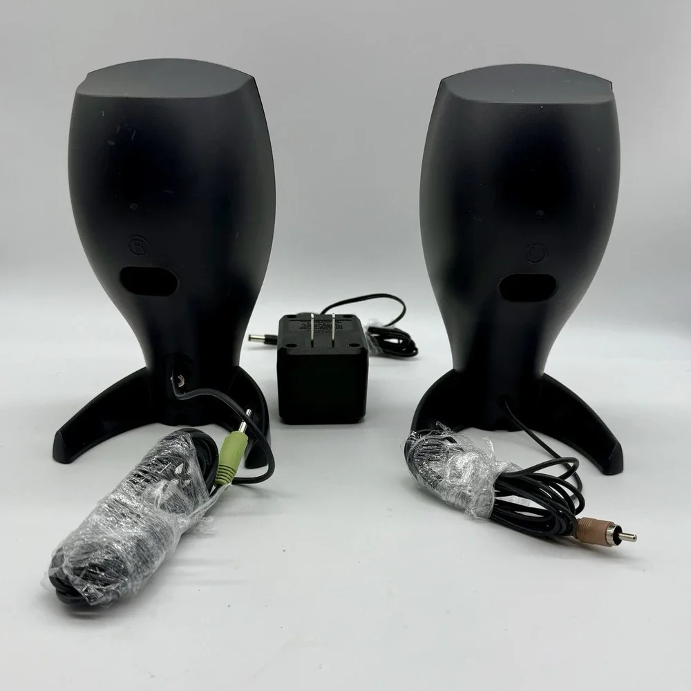 Harman Kardon Wired Desktop Speakers Multimedia HK206 With‎ A/C Adapter Tested